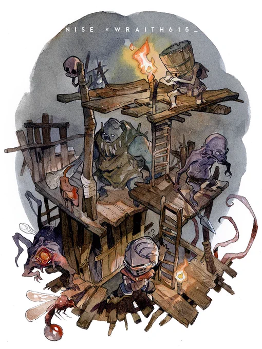 #DarkSouls Blighttown 