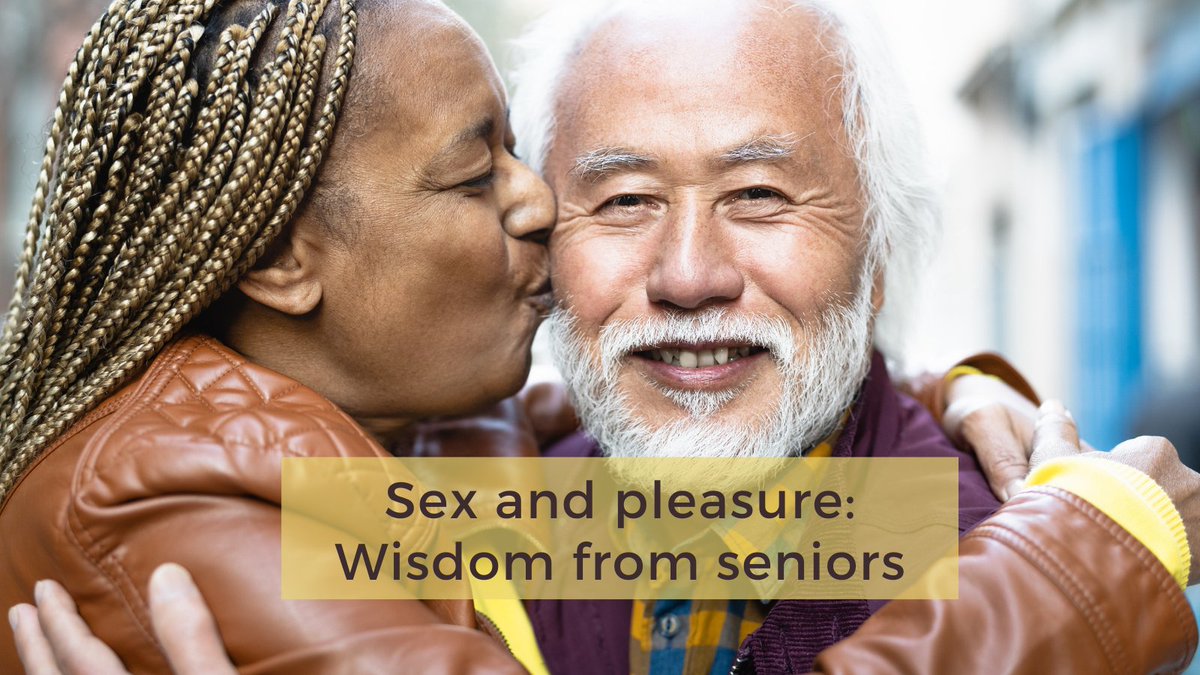 “Advocate for ageless sexuality” Joan Price solicited feedback from older adults on what they’ve learned about sex. Check out their insight on exploring new kinds of relationships, overcoming challenges, and bringing back the spice. bit.ly/3crMVi7 #letstalkpleasure
