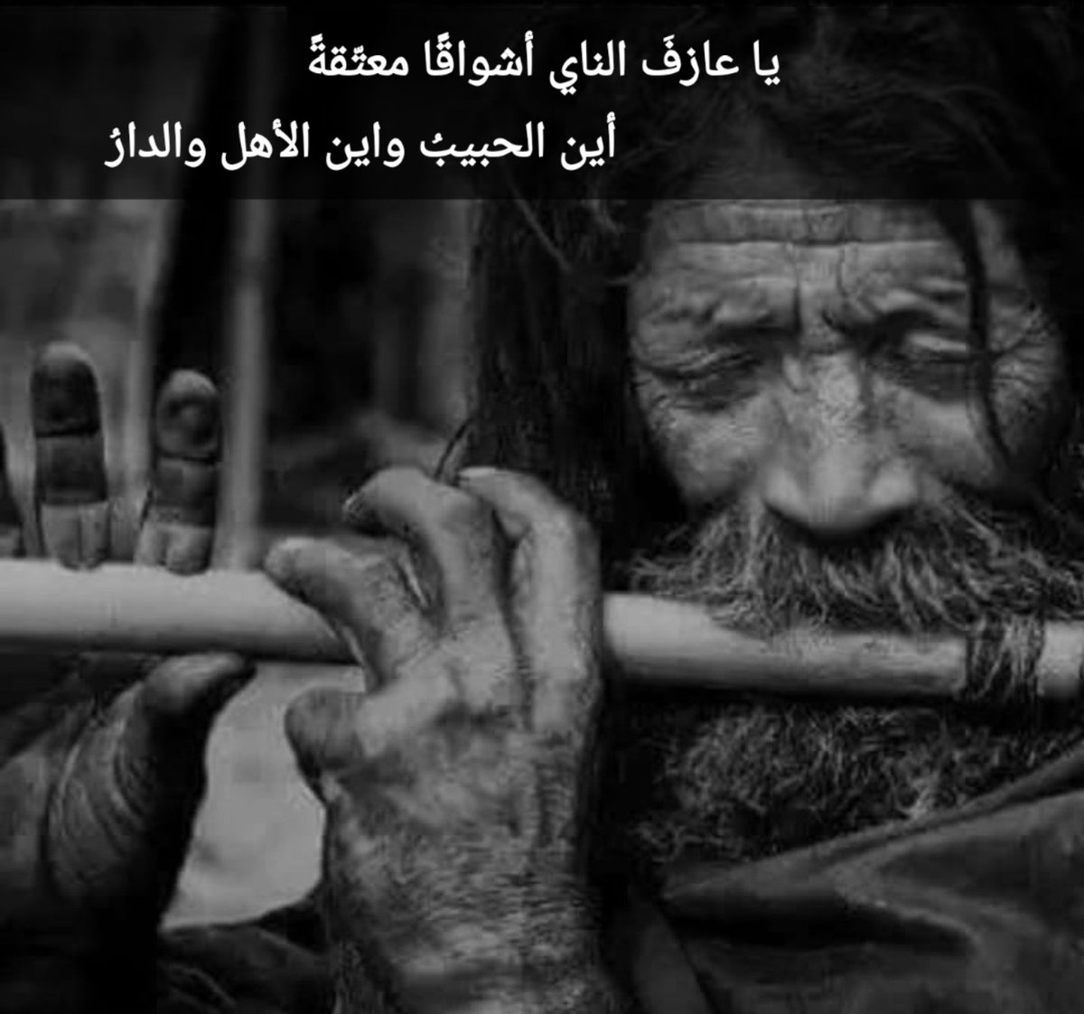 classick_c7's tweet image. يا عازفَ الناي أشواقًا معتّقةً
                  أين الحبيبُ واين الأهل والدارُ 

@Talaaa89
