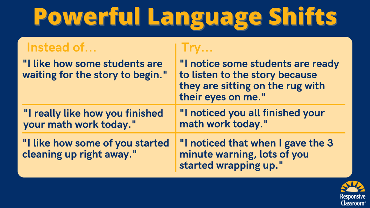 Responsive Classroom tweet media