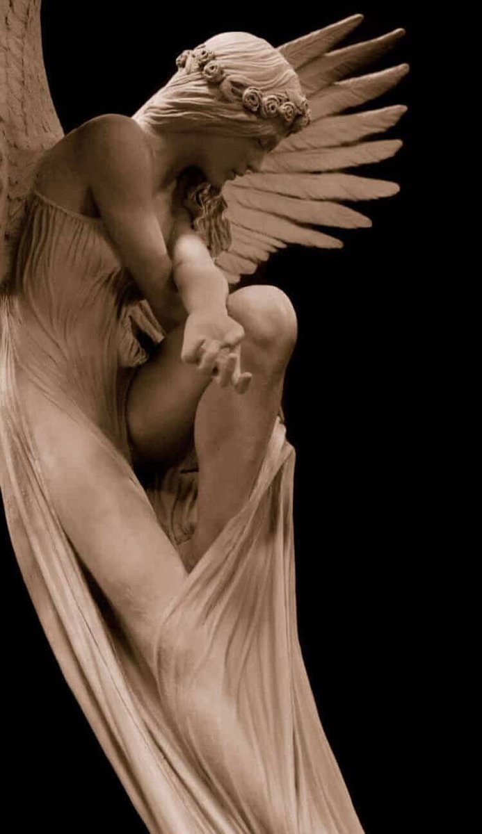 gandalf_u's tweet photo. La historia y la forma en que Benjamin se inspiró para crear el Ángel provino de unas fotografías que mostraban a la hermosa modelo y bailarina Dayna Marshall bailando.

En palabras del autor: https://t.co/sp46uWxBCo