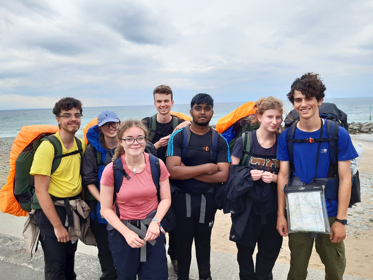 HCACPDofE's tweet photo. Four fantastic teams have arrived in Borth! DofE Gold Qualifying Expedition completed! Many thanks to @expedswales for leading a brilliant expedition. https://t.co/QIolpjADJS