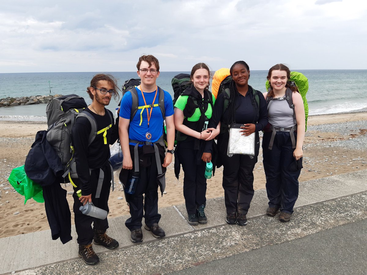 HCACPDofE's tweet photo. Four fantastic teams have arrived in Borth! DofE Gold Qualifying Expedition completed! Many thanks to @expedswales for leading a brilliant expedition. https://t.co/QIolpjADJS