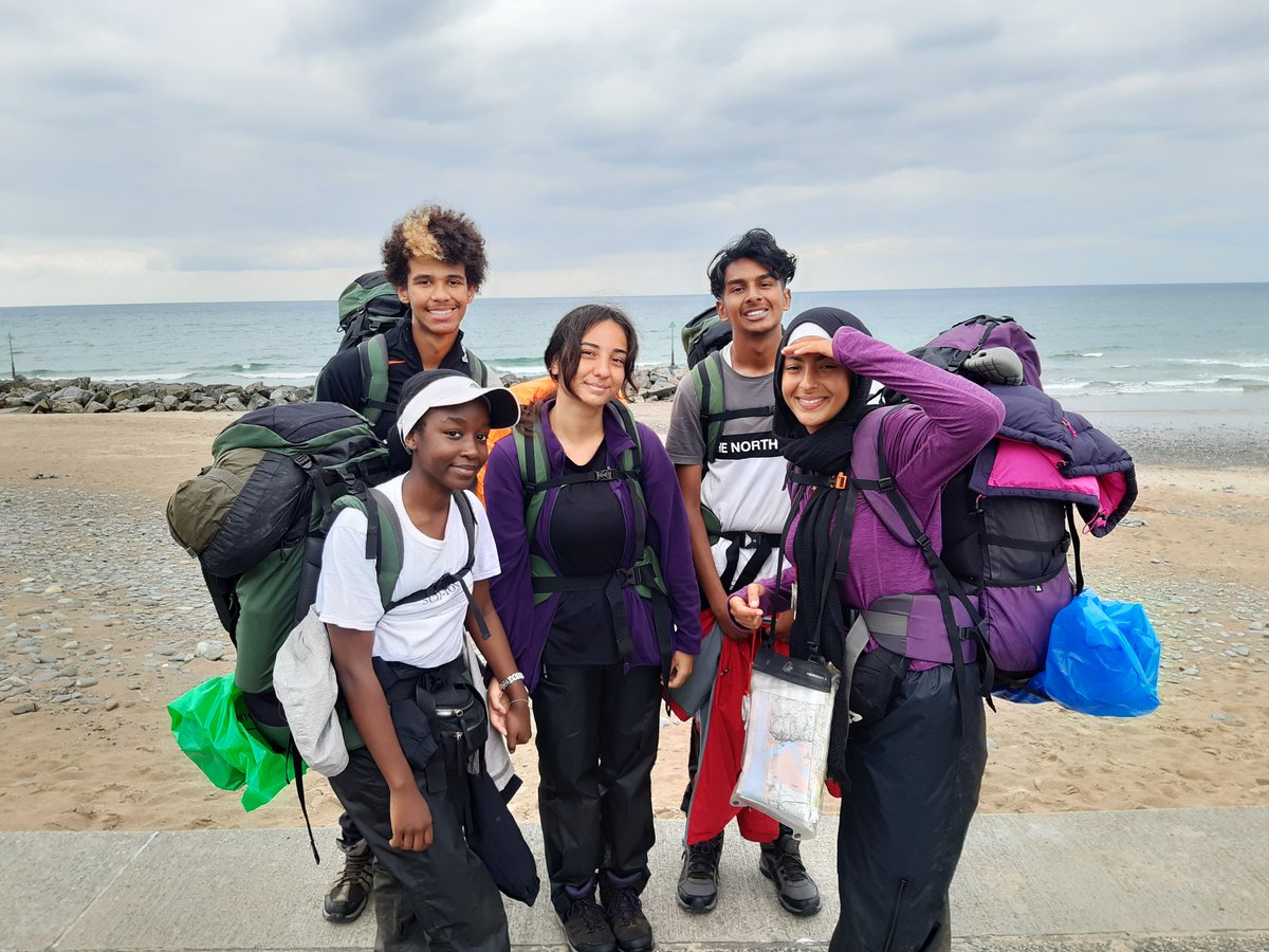 Four fantastic teams have arrived in Borth! DofE Gold Qualifying Expedition completed! Many thanks to <a href="/expedswales/">Expeditions Wales</a> for leading a brilliant expedition.