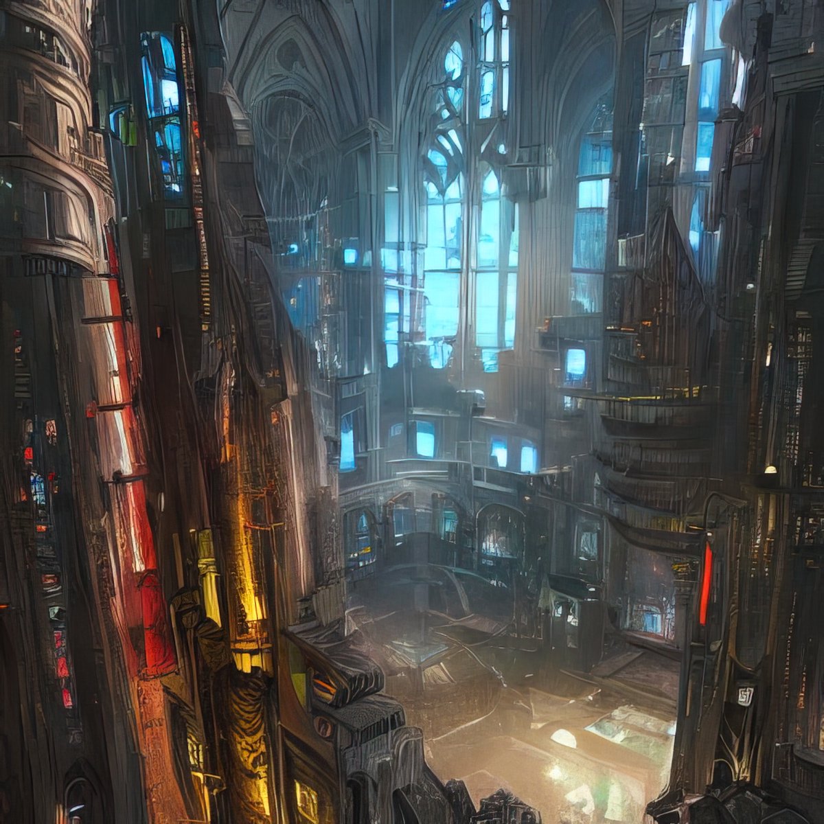 IA_explorer's tweet photo. #AI #AiArtwork #aiartcommunity #Artist #art #Ai #IA #drawings #stablediffusion #stableDifusion #SciFi #sciart #sciencefiction #cyberpunk https://t.co/dRMxs5Vyzi