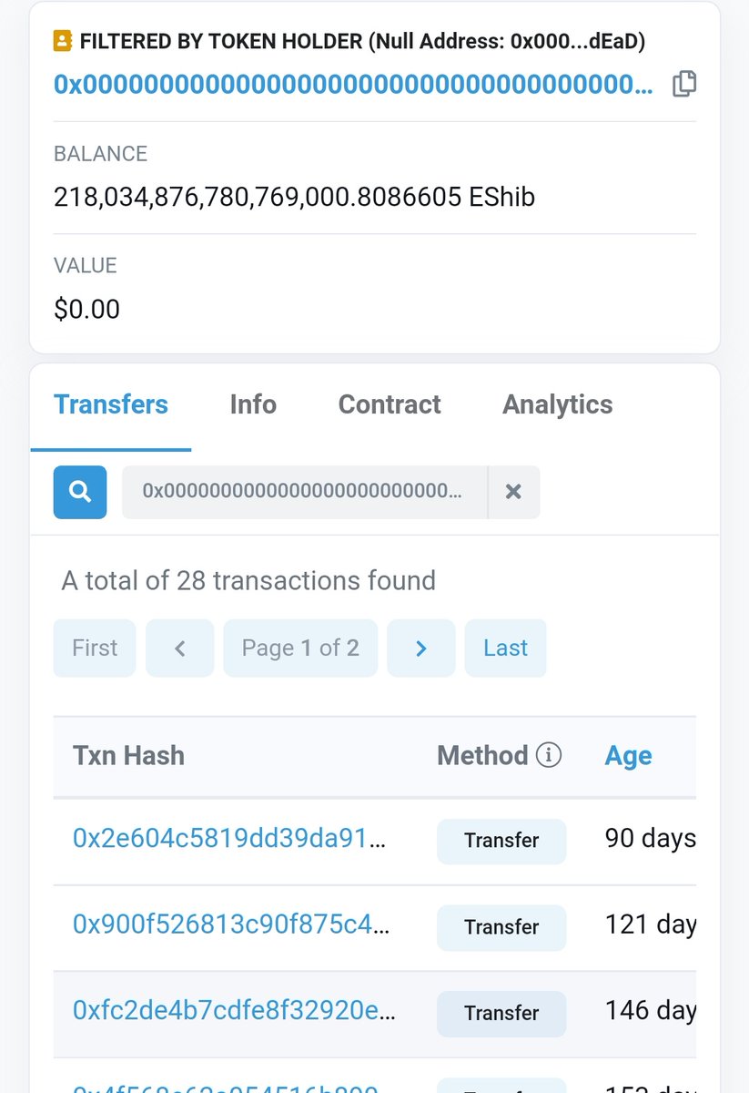 🔥10 Trillion $EShib #EuroShibaInu burned in the last two days.

🔥The more transactions, the more tokens will be burned!! .

🔥View the previous tweet for more information.

🔥3 September 2022