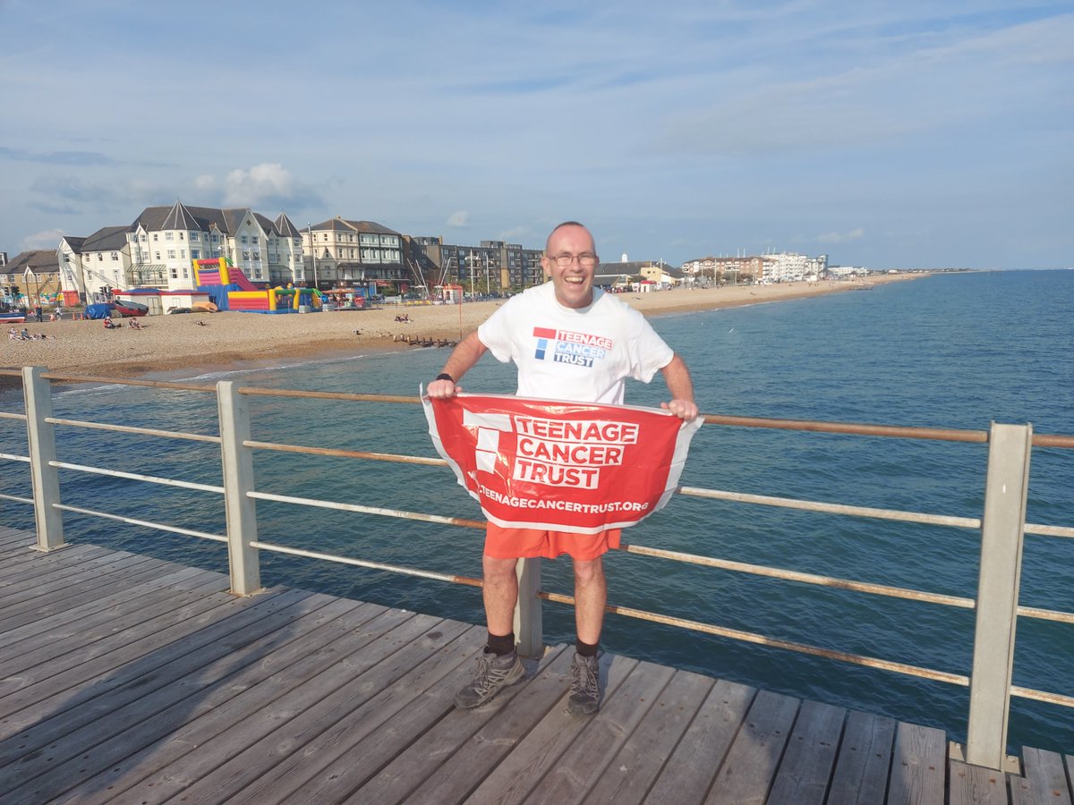 One week to go until Chappie from our Uckfield branch takes on another double marathon walk for <a href="/TeenageCancer/">Teenage Cancer Trust</a>.  He will be walking from Folkestone Harbour to Eastbourne Pier. Best of luck Chappie, you are truly outstanding! 😃
Please donate if you can: justgiving.com/fundraising/St…