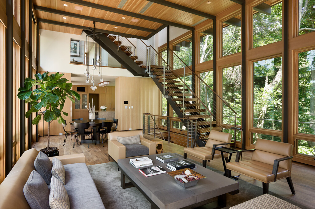 sfwpornnetwork's tweet photo. 🏡[#Houseporn] Dining with floor to ceiling windows overlooking nature Lake Michigan, USA
🔗 https://t.co/zeFMUWrlmq https://t.co/nKkpqc2Mlo
