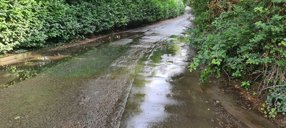 DeepakTheDoc's tweet photo. @thameswater water leak at the bottom of kidmore end road. Has been going on for well over a week or so. Do stop this , thanks. https://t.co/8ERmrACsch