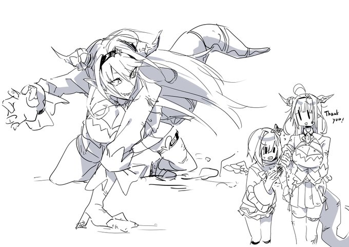 🐉
#みかじ絵 