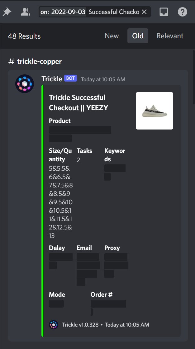 Bulk buyers ran out of money🤑 Bot: @tricklebot Proxies: @LiveProxies @StatProxies Gmails: @ElixirGmails CG: @SofloSupply