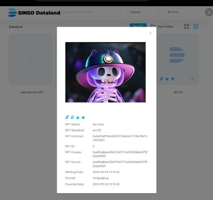 first try mint nft on sinso chain, hope you like #SINSO #DataLand You can also try creating your #NFTs here dataland.io
@RizkyAlpasha2 <a href="/lalan37051299/">lalan</a> @Yudaspy