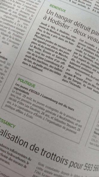 GGregoire_1's tweet photo. Avril 2013, je rencontrais pour la première fois les membres @ecoloj lors de l'évènement "Bruxelles en 2050". 🌱

Presque 10 ans plus tard, heureux de participer à la relance du mouvement sur la #provlux. 😊 https://t.co/ERkv1tQaqM