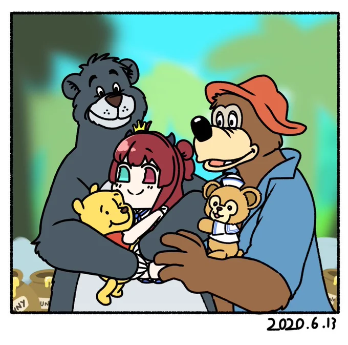 ロアちゃん今日は9月4日東京ディズニーシーがグランドオープンした日!
ディズニーシーは元々はロサンゼルスでオープンするはずだったらしいよ
そのコンセプトを日本でそのままやったとか
ロアちゃん今日はディズニー映画を見よ!

ロアちゃんがディズニーのゲームをした時に描いたやつ
 #ロアちゃんへ 