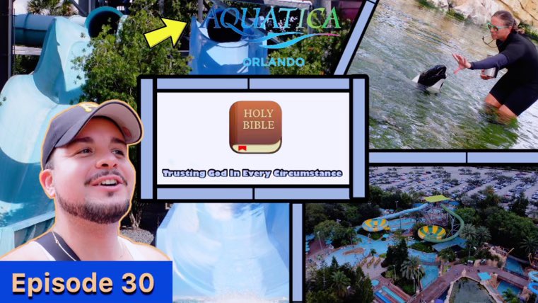 RnRighteousness's tweet photo. Before summer ends, I figured why not hit America's #1 water park 💧

Join us next Sunday on this episode, where we talk about trusting God in every circumstance.  

#waterpark #orlando #florida #summer #fun #dolphins #God #blessed #TrustGod #trust https://t.co/7g5XE4Jza4