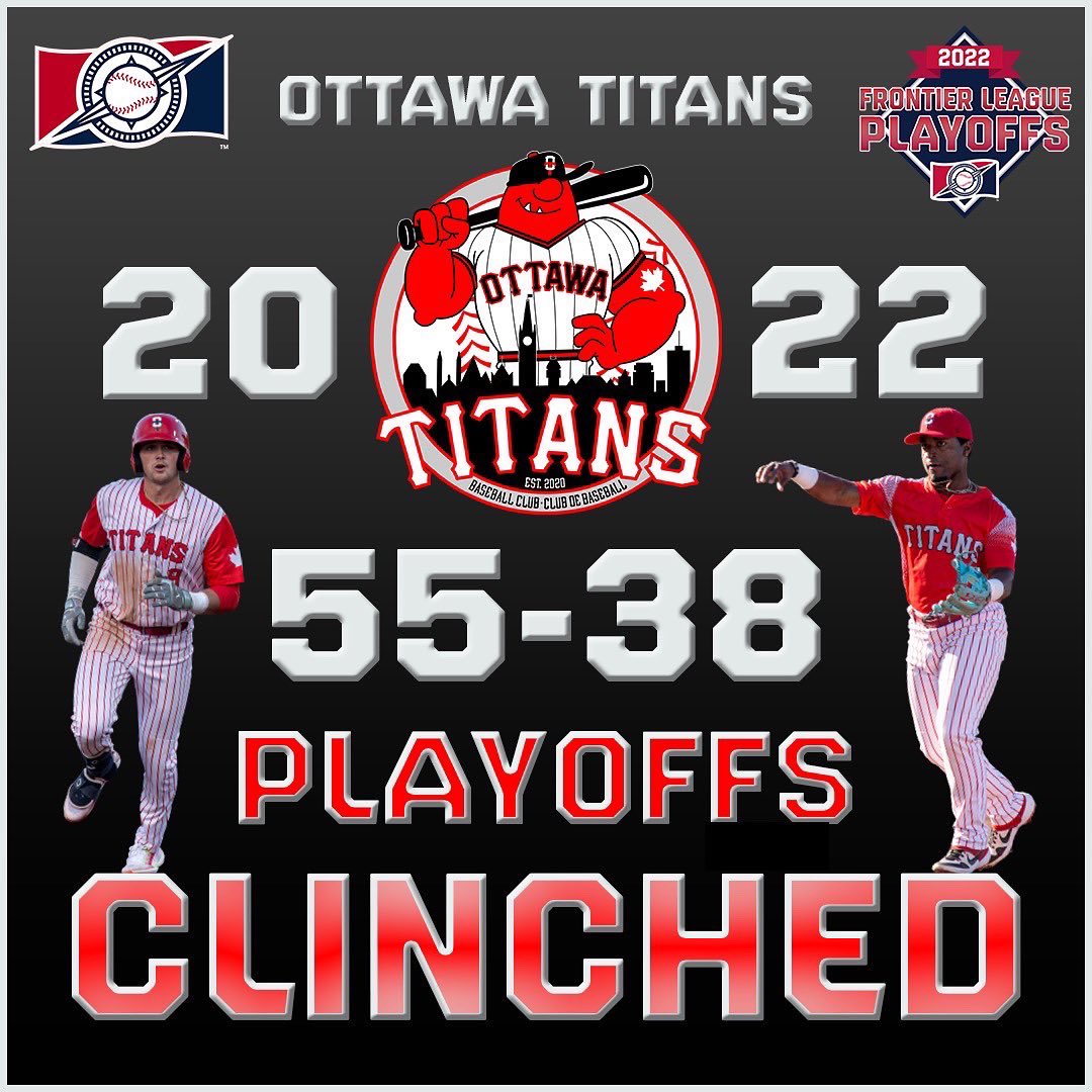 FLProBaseball's tweet photo. A pair of East squads have punched their tickets to Wild Card game! 

#NewFrontier https://t.co/Jayp8anvRl