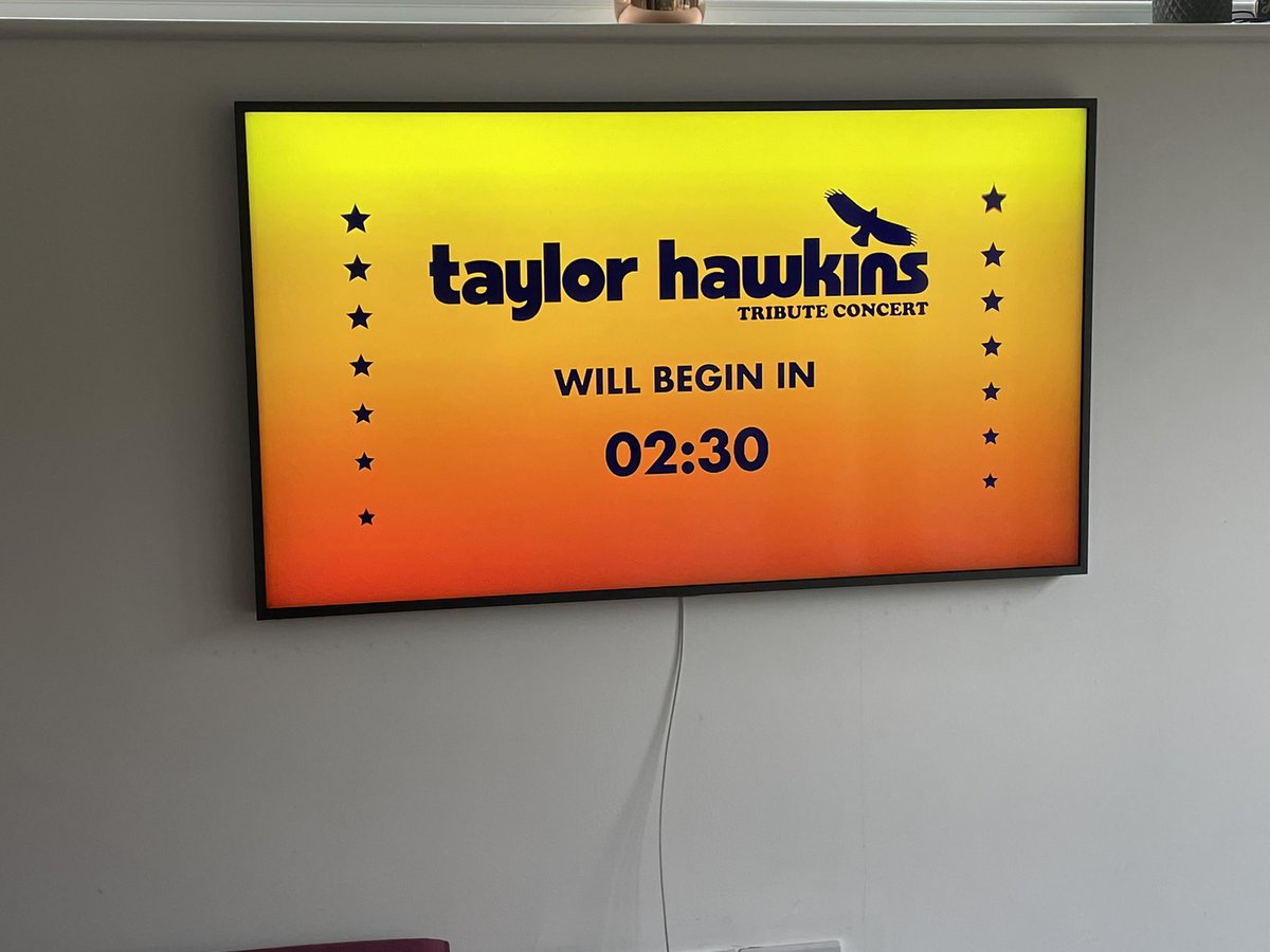 Ready… #TaylorHawkins #taylorhawkinstribute #taylorhawkinsconcert #FooFighters <a href="/FooFightersUK/">Foo Fighters UK</a> <a href="/foofighters/">Foo Fighters</a>