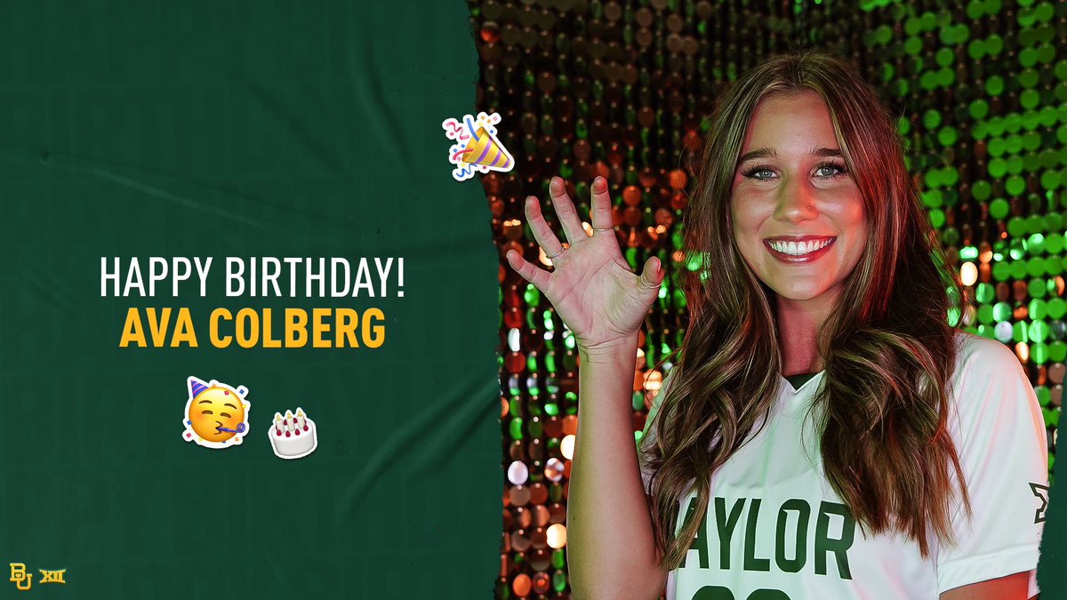 BaylorFutbol's tweet photo. Happy birthday, @avacolberg 🥳

#SicEm 🐻 | #FaithFamilyFutbol ⚽️ https://t.co/UcNRnBVuiE