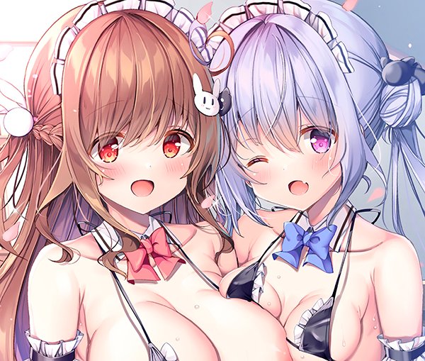 発売中の電撃萌王10月号の「百合だけ萌王」という特集にこの絵の全体図や既存の百合絵を
4ページ掲載頂いております📕 https://t.co/pbqCYhp9dZ
☆この絵のアクリルスタンド通販もあります⇒ https://t.co/WlReUVVZPU
 ※予約締切 2022年10月30日(日) 