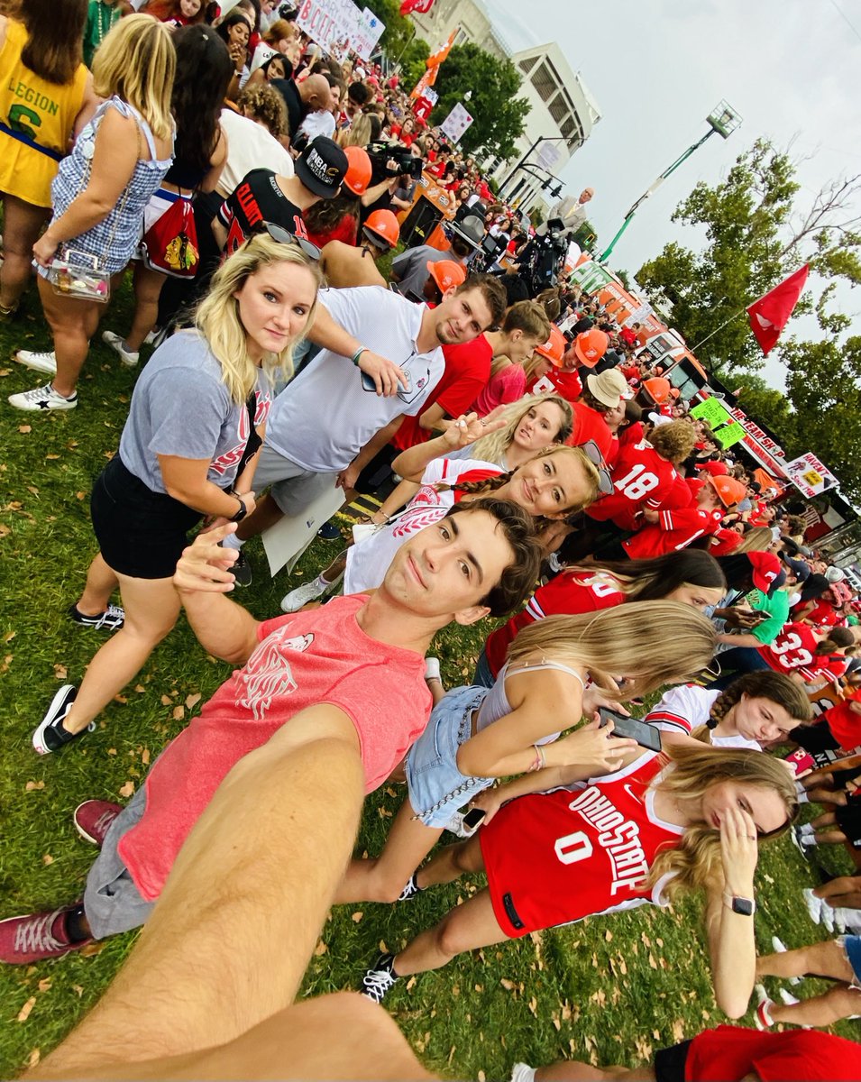 CoachP4Life's tweet photo. That feeling when your kids have morphed into โฆ@OhioStateFBโฉ fans! Yikes. What about โฆ@MSU_Footballโฉ?
#ColumbusLife #Sis/Bro living in same city. https://t.co/TFzYq6QB47