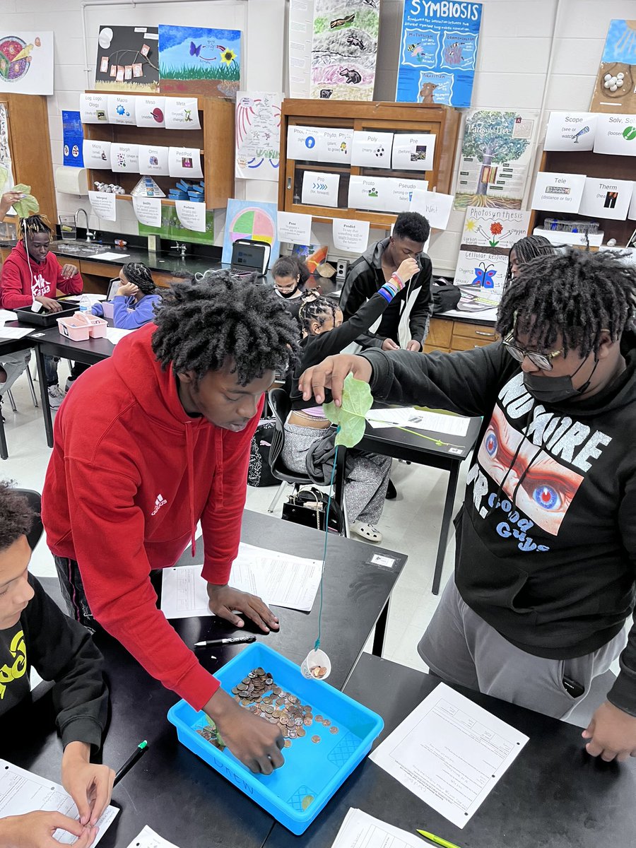 Mttaborbiology's tweet photo. Science is back @Tabor_City ! Ended a great first week with practice using the scientific method in all levels of Biology with leaf tests and pill bug experiments. https://t.co/fNjwKKCZM1