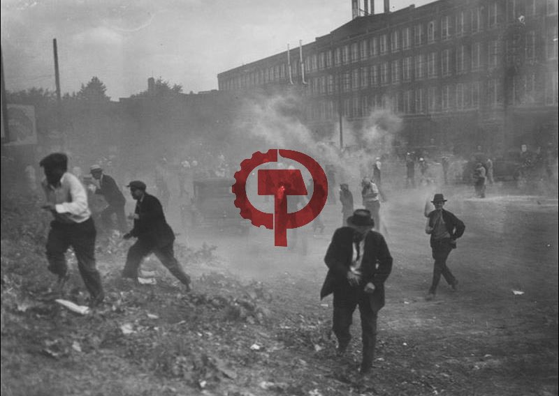SamPollockCPUSA's tweet photo. Sorry we’re late! Happy 103rd to the Communist Party USA! From the founding of the first workingmens associations, to the Toledo Auto-Lite strike, to the present struggle for democracy and socialism- workers move us forward. The CPUSA is the party of the American working class! https://t.co/9biGAGYOKV