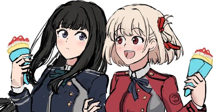 ちさと、たきなリコリコリアタイ最初からしていたかった! 