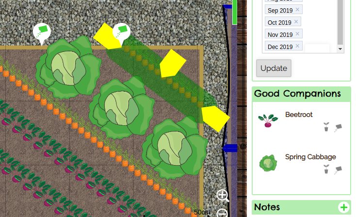 veg_plotter's tweet photo. Our vegetable garden planner helps identify good companion plants. Simply select a plant on your plan and https://t.co/O3y9N5IodS will suggest some suitable companion plants to grow along side. #growyourown #allotment #vegetablegarden #kitchengarden #ediblegarden #vegplotter https://t.co/zWdDr7nifc