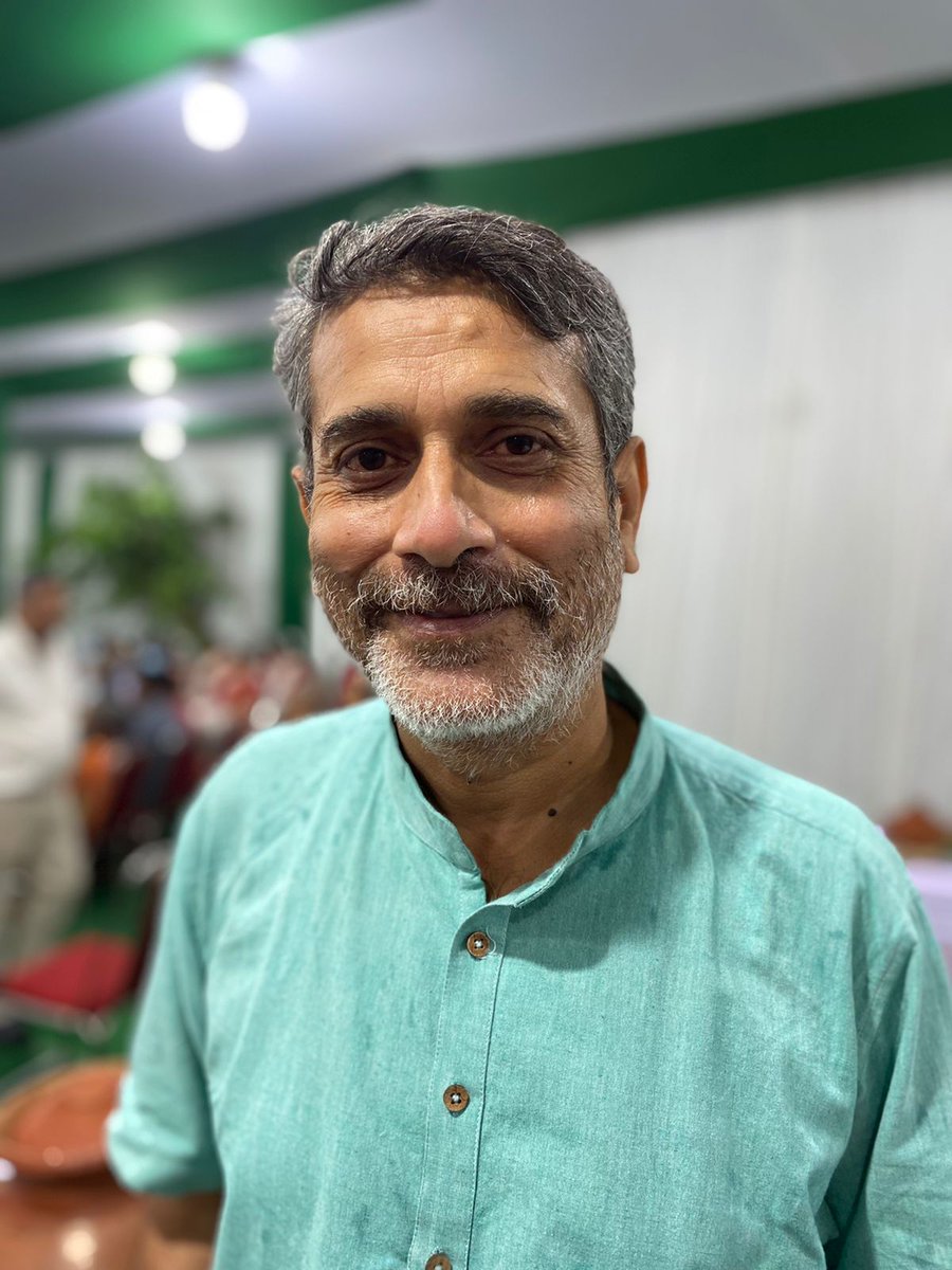 greenpeaceindia's tweet photo. Our Sr. Agriculture campaigner Ishteyaque Ahmad at #Swadish says -
We are seeing a crisis of malnutrition across the country, especially among the most vulnerable communities. The only way ahead is working together on preserving our traditional food systems. #Eatlocal & regional https://t.co/P6HmUIEh1m