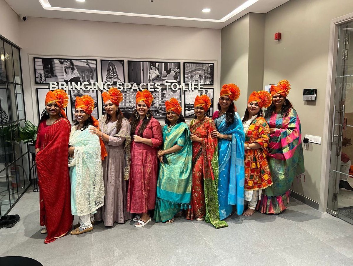SupremeUnivrsal's tweet photo. Here's how Team Supreme celebrated Ganesh Chaturthi - bringing in tradition and cultural vibes together at our workplace.
All our members came dressed in ethnic attire and traditional feta.
#Supreme #GaneshCelebration #BringingSpacesToLife #Feta #OfficeCelebration #TeamSupreme https://t.co/3MLEEqPrM7