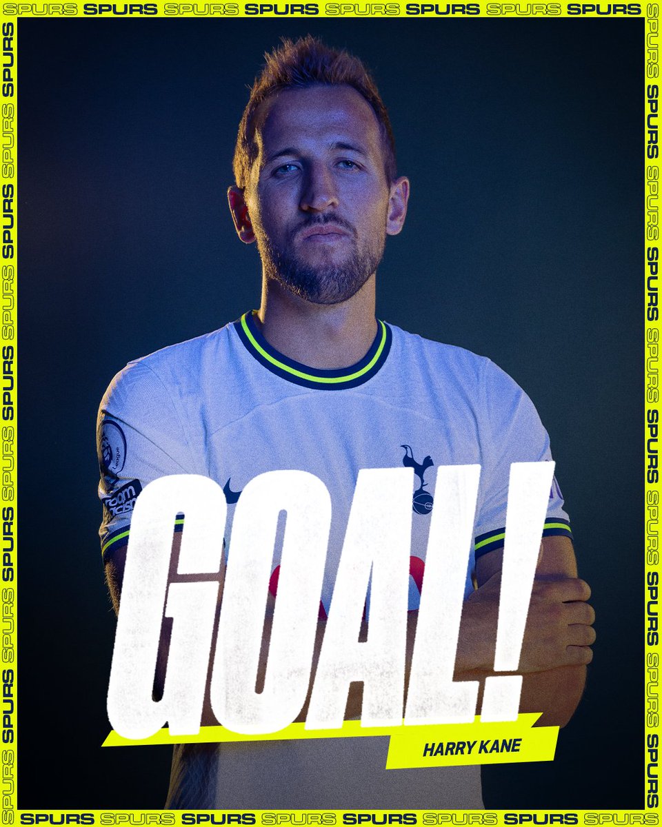 SpursOfficial's tweet photo. KANE WITH OUR SECOND!!! https://t.co/zOMLuJCCmC
