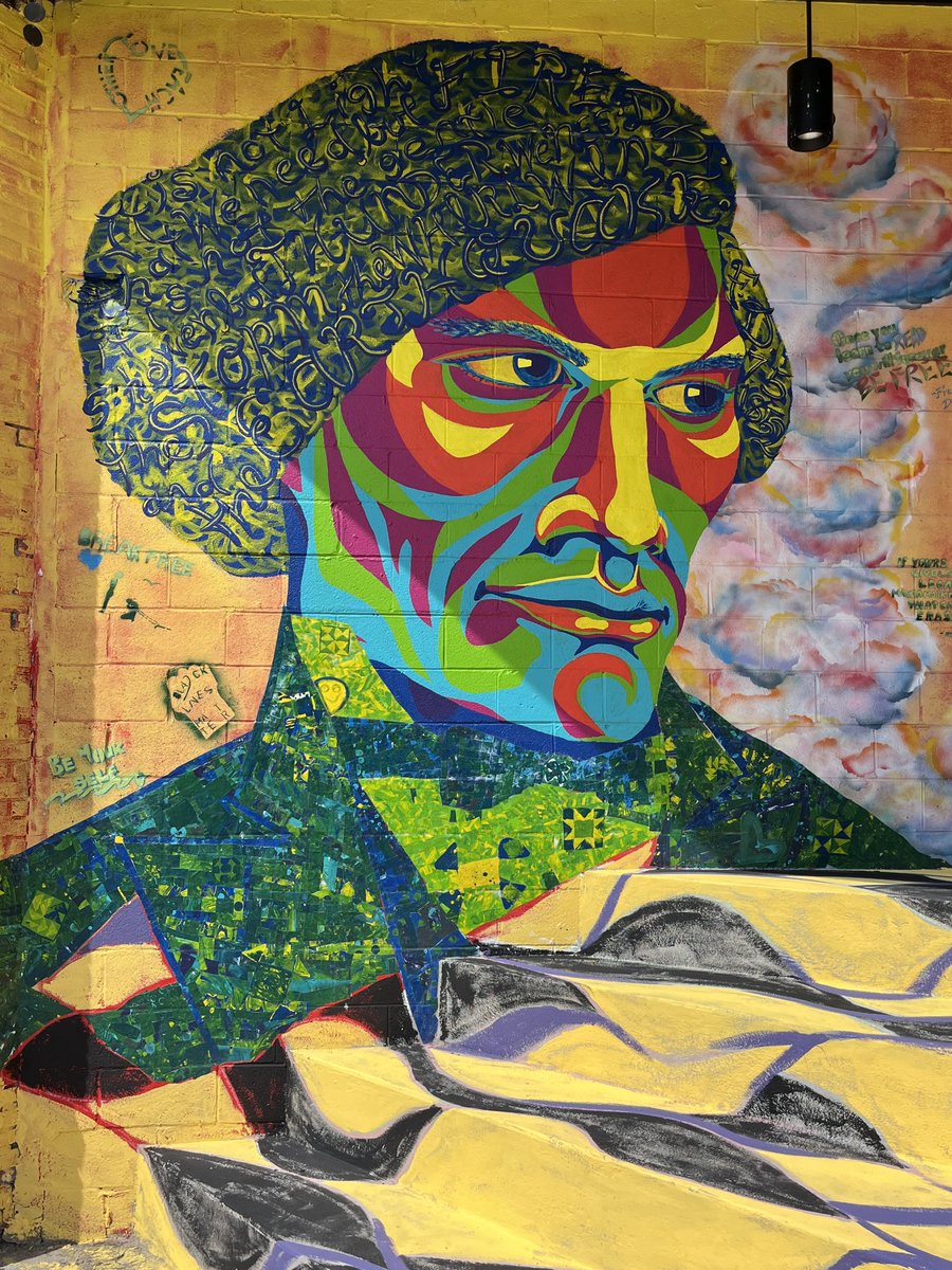 david_andreatta's tweet photo. Gorgeous mural of Frederick Douglass in Baltimore. https://t.co/TxNyIY2aFq