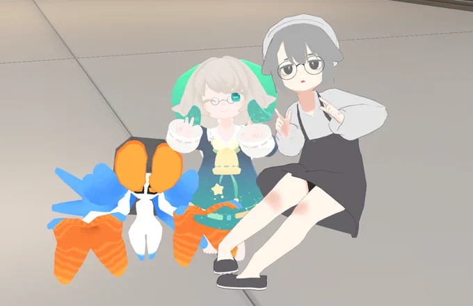 たのしかった～～かわいいにかこまれてちょっと脳とけた 