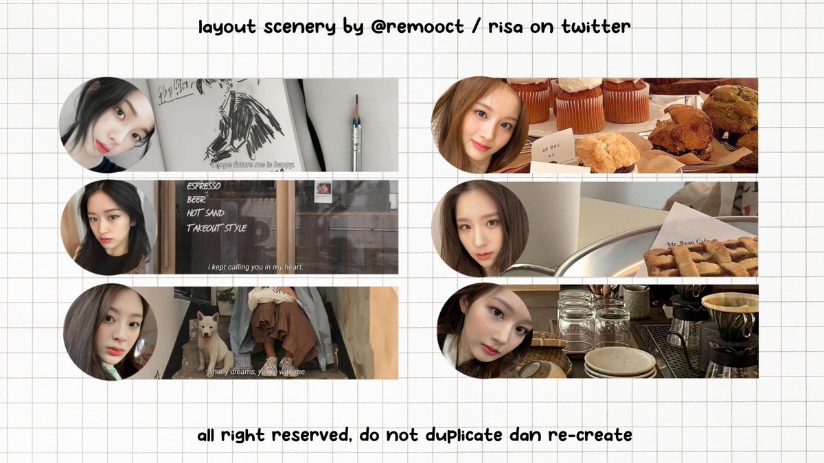 freedojm's tweet photo. @knavse adaa~

⊹  °  .  ꒱  🌷 hello, lovelies!

i plant this kind of by-request-layouts which are available in the mode of scenery, mood board, hand drawn, and coquette! boleh dicek dulu juga katalog lengkap yang ada di pinned @remooct ? 📎🤍
https://t.co/j5A7hnM8aG