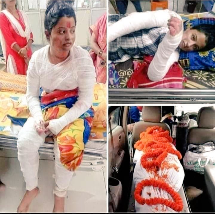 HarendraAICYA's tweet photo. अंकिता के बाद दुमका से खून खौला देने वाली एक और खबर,आरोप हैं की इस आदिवासी युवती को कल अरमान अंसारी नाम के युवक ने बलात्कार के बाद हत्या कर पेड़ पर लटका दिया। ये झारखण्ड मे क्या हो रहा हैं @HemantSorenJMM जी??
@narendramodi @rashtrapatibhvn @AmitSahuBjp @dprakashbjp @yourBabulal https://t.co/DrIkEk7fa1