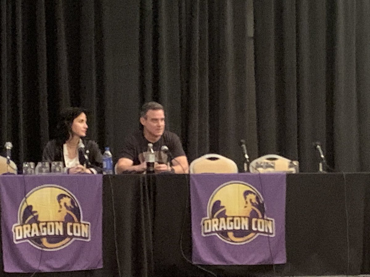 Let’s do this, <a href="/EddieMcClintock/">EDDIE MCCLINTOCK</a> <a href="/allisonscag/">Allison Scagliotti (she/her)</a>! #rebootwarehouse13