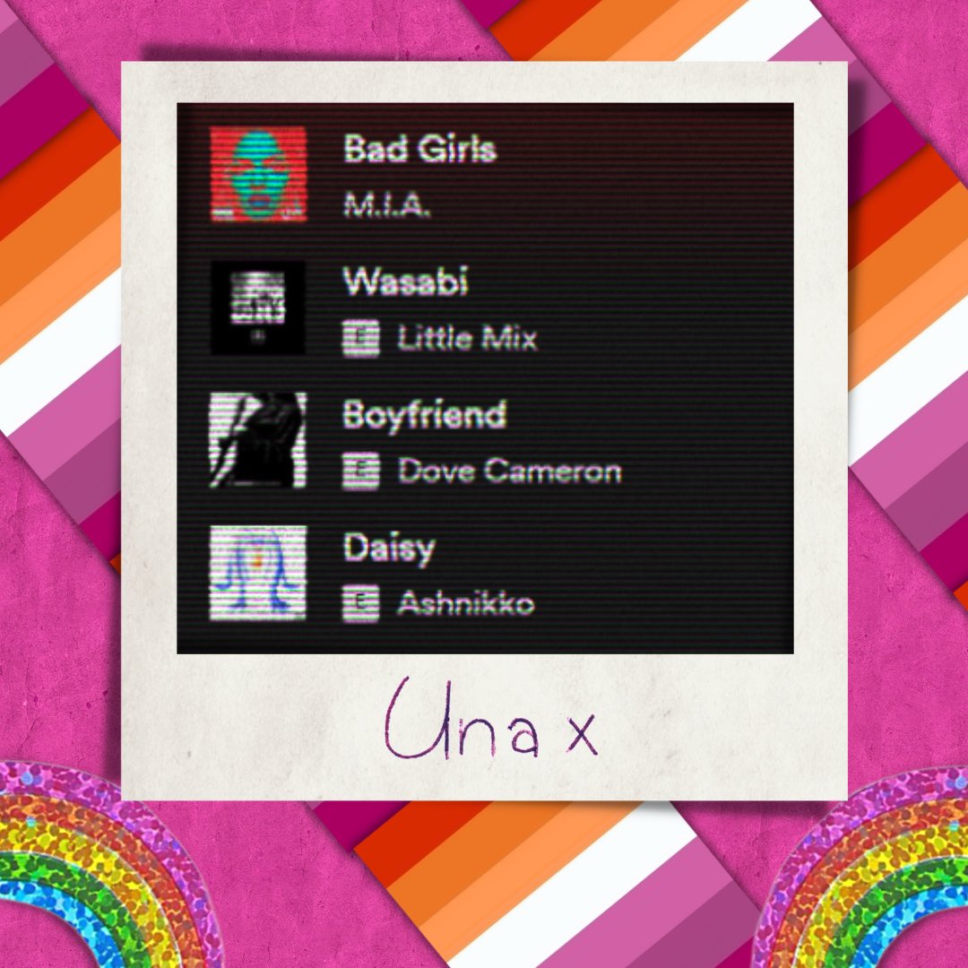 OfficialMillies's tweet photo. would you trust una with her playlist? https://t.co/yJOwrQ9etv