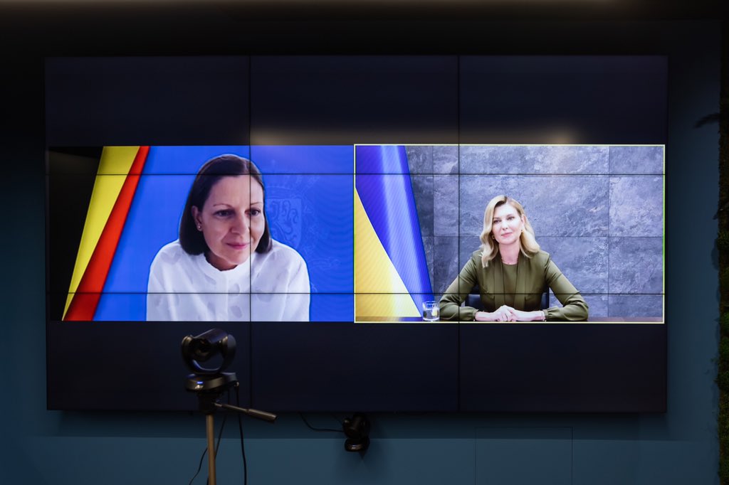Olena Zelenska / Олена Зеленська tweet media