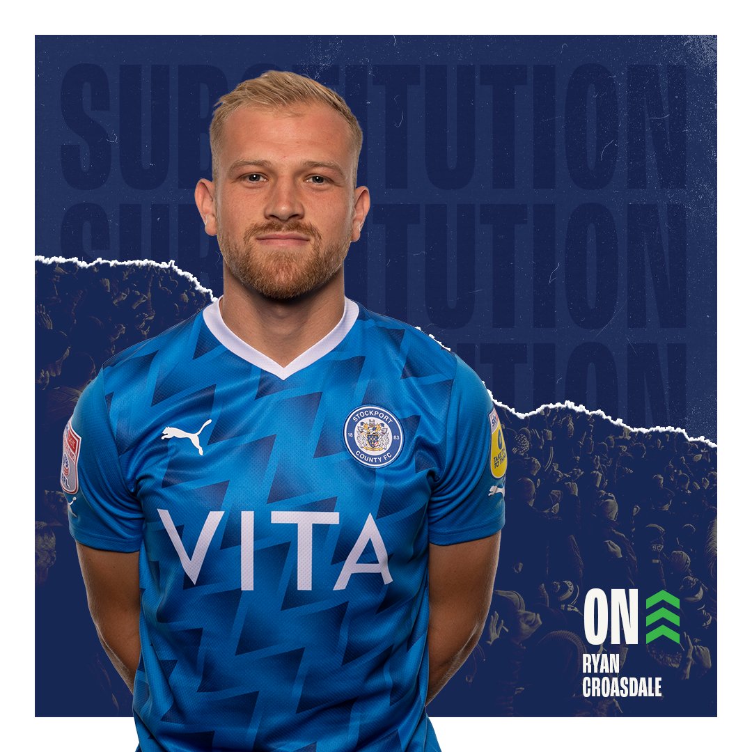 Stockport County on Twitter "COUNTY SUB (90') SouthamHales goes off