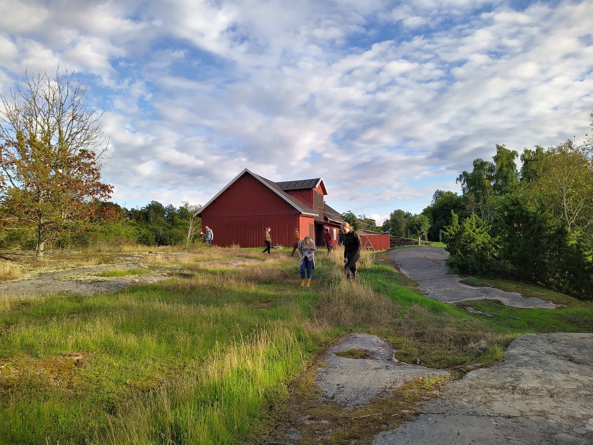 alandsurvey's tweet photo. Evening practise session @nåtöbiological. Experienced field assistants helping the new interns to get familiar with the patch variables. @Marjo__S @RECecochange @HiLIFE_helsinki https://t.co/Ka3mftxmm7
