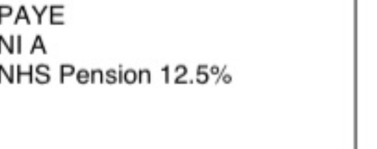 joegoforth's tweet photo. @SophieDetraux Hi Sophie, not heard anything from my Trust, but I’ve been at the bottom of 8a scale for 4 years (outside of London weighting) and have always paid 12.5%, just checked payslips so I’m confused https://t.co/GY96fLWrLz