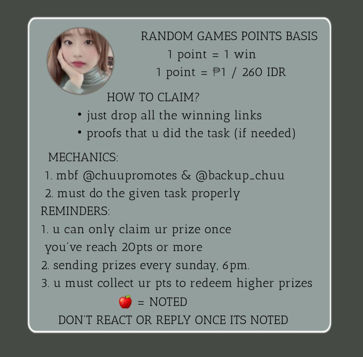 backup_chuu's tweet photo. don't spam https://t.co/OKEy3QUALG