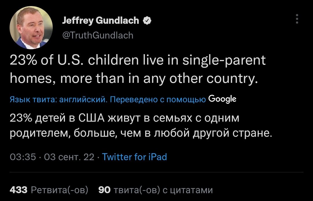 - Больше всего детей живут в семье с одним родителем в этой стране!!! - Ряяя, Путен, уходи! Паравалитб! - Это в США... - Ах ты вата, это другое! В бан!