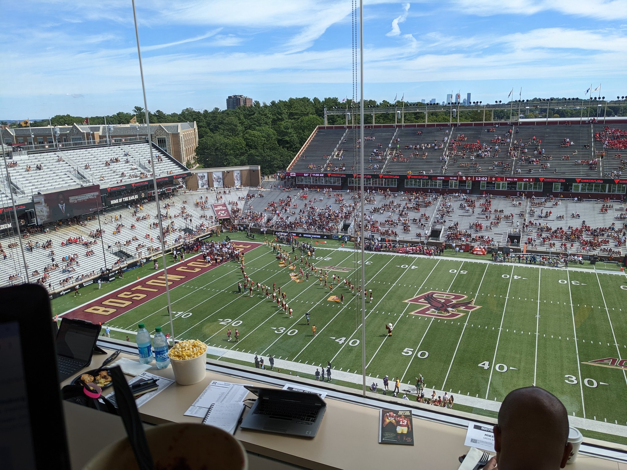 Howard Herman on Twitter "My office today. Glorious day for football