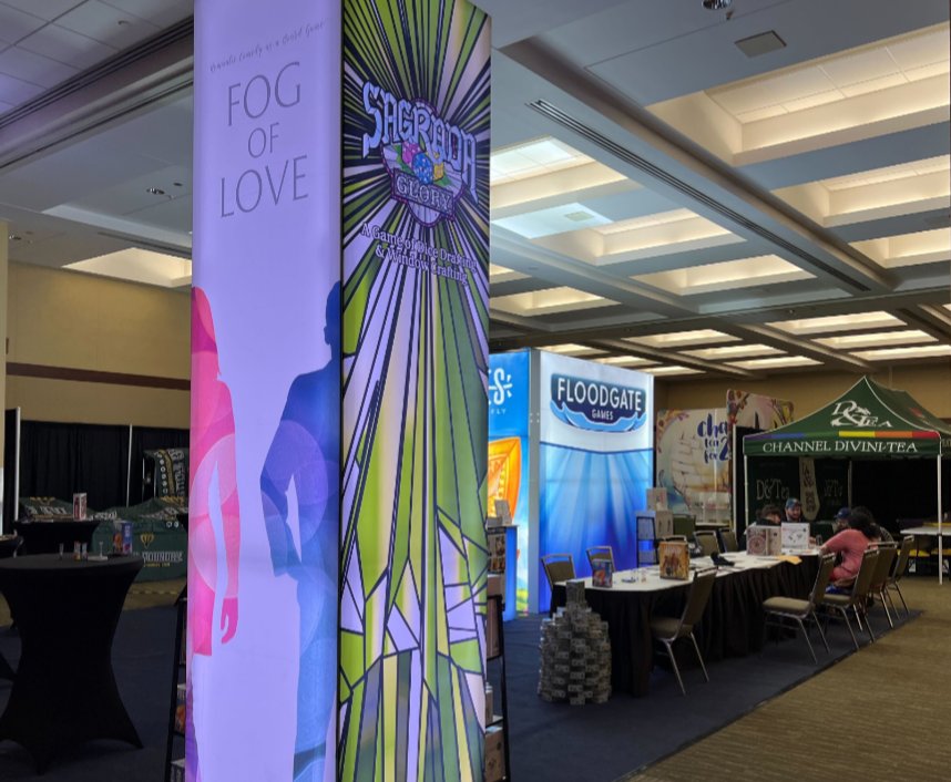 FloodgateGames's tweet photo. Kites! Décorum! Sagrada: Glory! Love on Lockdown! We have a ton of great new games to show you at PAX! Come play with us @ booth 5101. https://t.co/5mMzAdpMDU