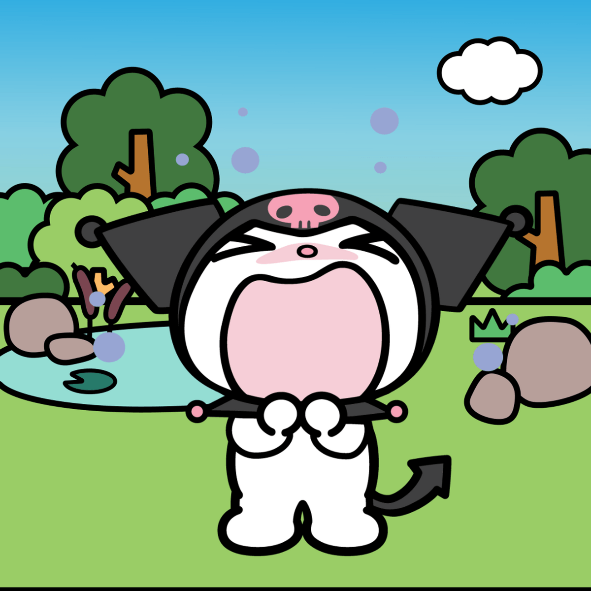 Sheenameaana's tweet photo. Introducing my spirit animal:
#KUROMI

#KUROMIFYTHEWORLD #hellokitty #hellokittynft #hellokittyandfriends @RecurForever https://t.co/lfVR8y75Tb