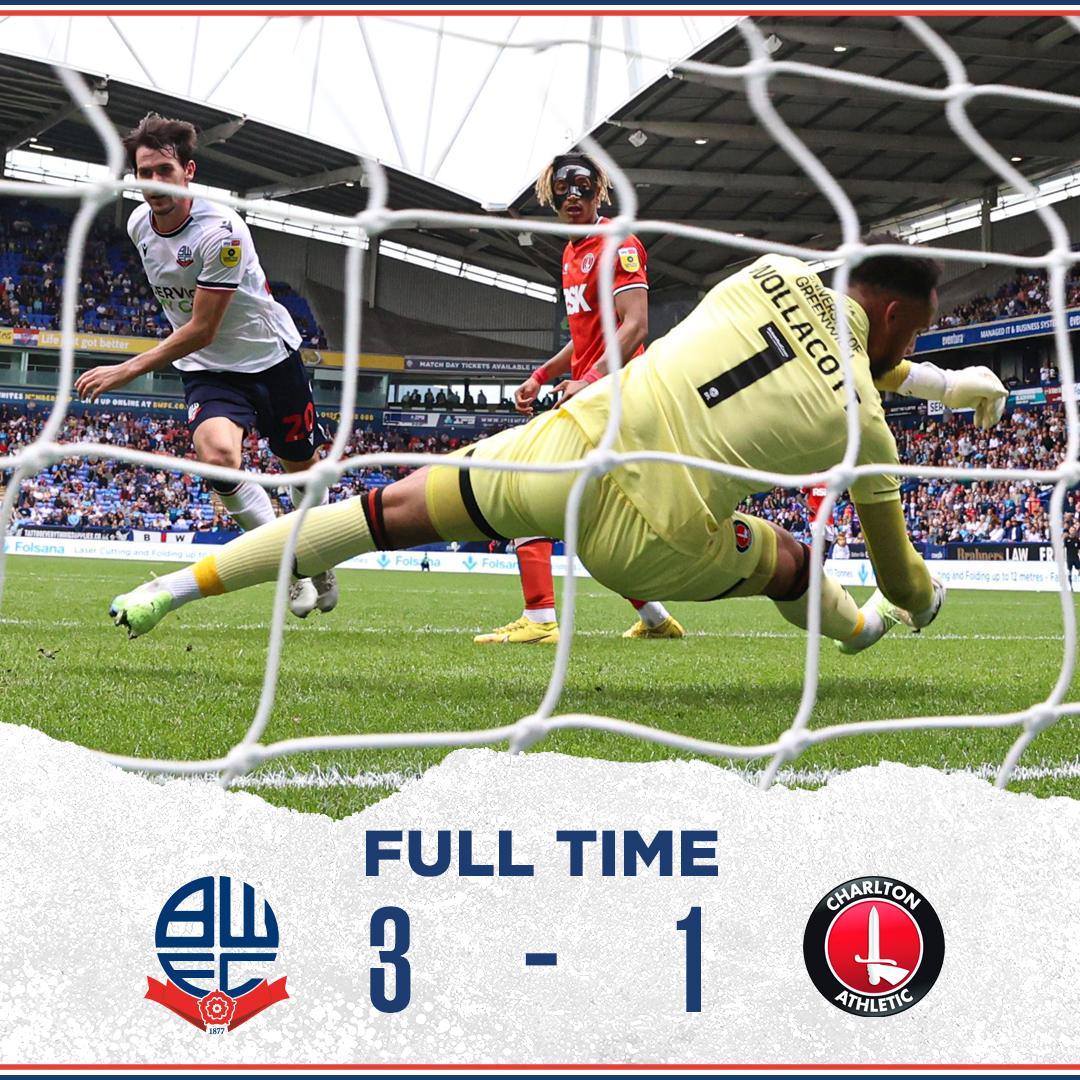 OfficialBWFC's tweet photo. 😍 Three goals. Three points. Two wins in a week.

⚪️ 3-1 🔴 [FT] #BWFC 🐘🏰 https://t.co/dwiD25QLJD
