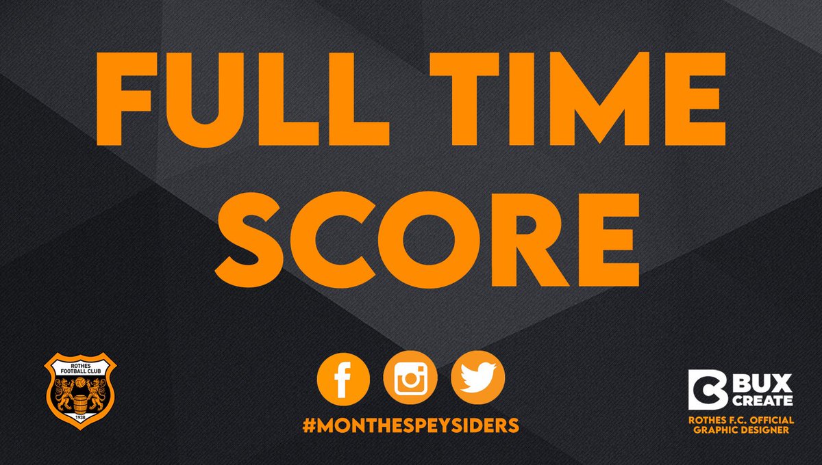 Clach 4-1 Rothes
Two goals apiece for Paul Brindle and James Anderson. 
Alan Pollock with the Rothes goal.