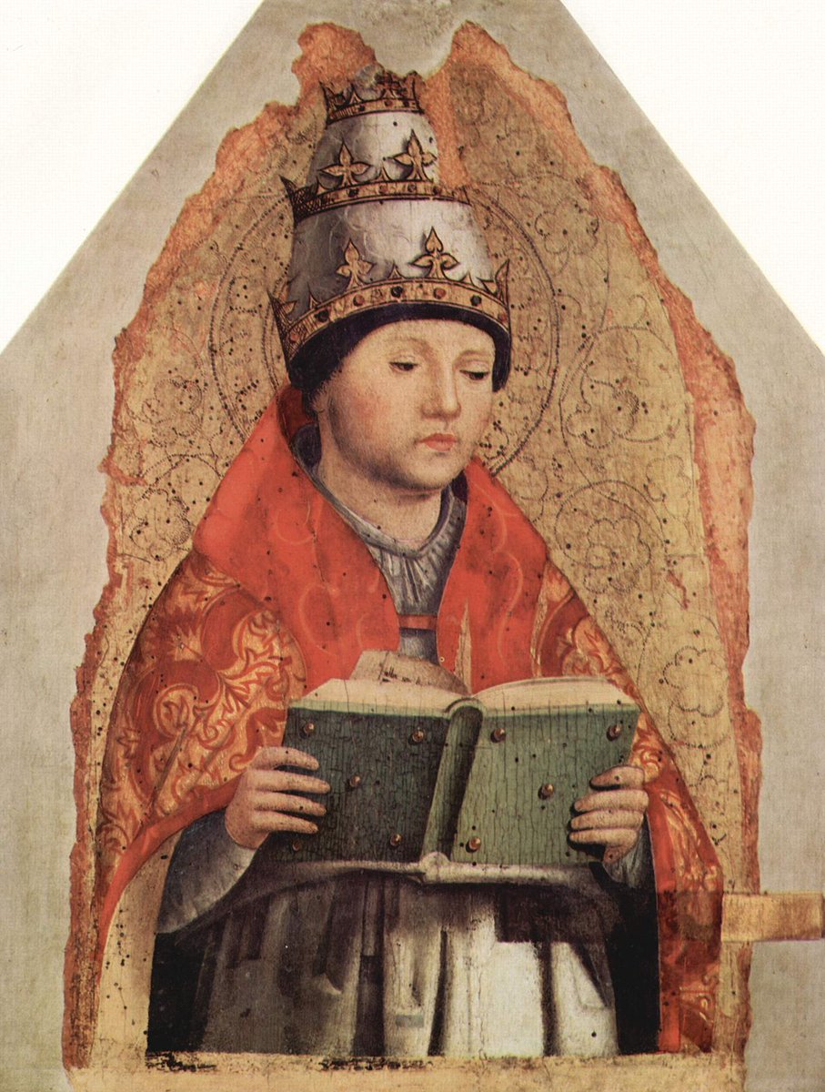 Antonello da Messina, 
San Gregorio Magno, 1470-75. 
Palermo, Palazzo Abatellis.

#sangregoriomagno #antonellodamessina #palazzoabatellis