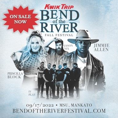 I’ll be there, will you? It’s a live concert on the MSU Campus with Jimmie Allen, Priscilla Block &amp; more on Saturday, Sept. 17th. Tickets &amp; info ⤵ bendoftheriverfestival.com